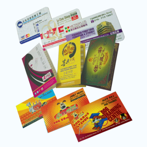 Business Card 4C+4C (54mm x 90mm)